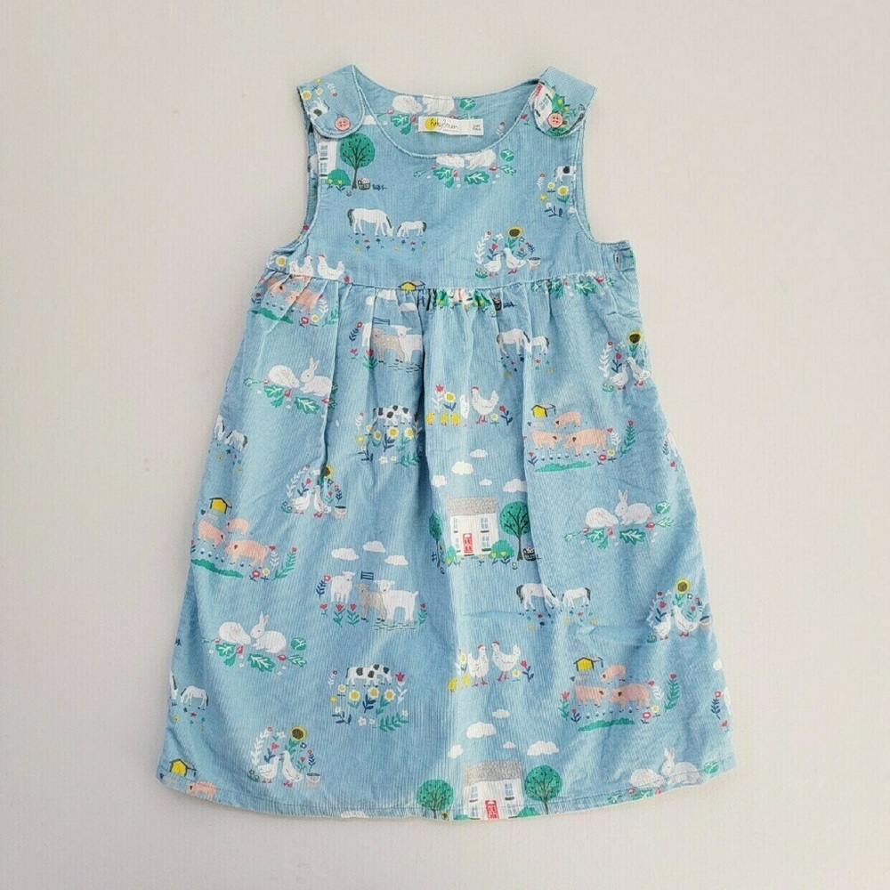 Boden Farm Pinafore Dress Only